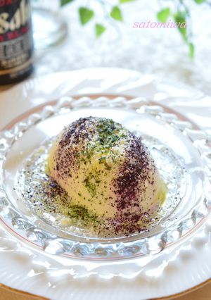 超簡単おつまみ☆粉チーズ＆ゆかり豆腐-レシピのメイン写真