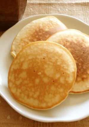 簡単！はかりいらずのホットケーキ-レシピのメイン写真