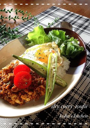 豆腐で簡単♪ドライカレー-レシピのメイン写真