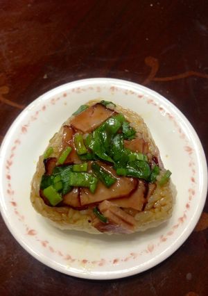 焼き豚おにぎり-レシピのメイン写真
