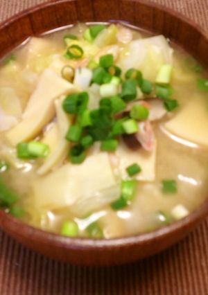 春爛漫⌘食べる味噌汁始めました♪-レシピのメイン写真