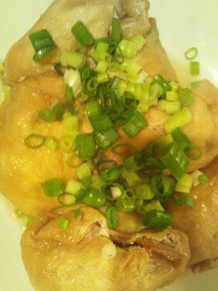 ほっこり長芋鳥挽き肉きんちゃく煮-レシピのメイン写真