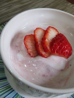 ヨーグルトで簡単レアチーズケーキ風-レシピのメイン写真