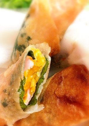 かぼちゃトロっと大葉春巻き♡簡単♡-レシピのメイン写真