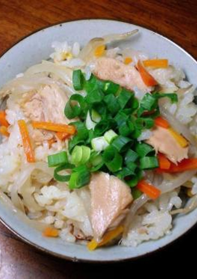 もやしとツナの炊き込みご飯-レシピのメイン写真