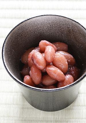 基本の金時豆の甘煮（煮豆）伝統的なおやつ-レシピのメイン写真