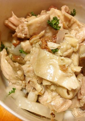 蒸し鶏の昆布茶サラダ-レシピのメイン写真