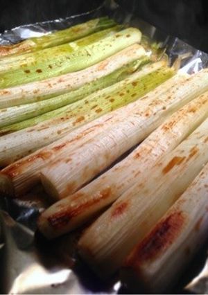 【簡単】白ネギのイカダ焼き香ばし醤油味-レシピのメイン写真