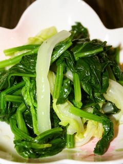 レンジで簡単ほうれん草・白菜のおひたし-レシピのメイン写真