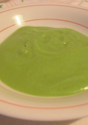 グリーンピーススープ-レシピのメイン写真