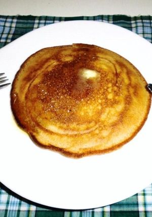 ヨーグルトでしっとり全粒粉パンケーキ-レシピのメイン写真