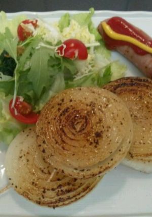 季節のごちそう!!新玉ねぎステーキ-レシピのメイン写真