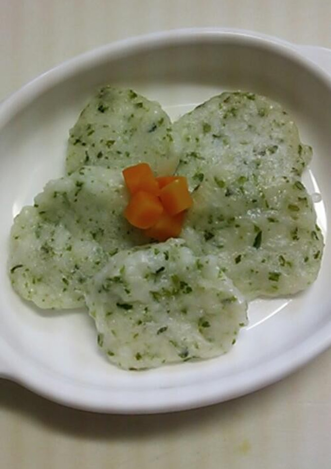 ご飯と青のりの簡単おやき♪-レシピのメイン写真