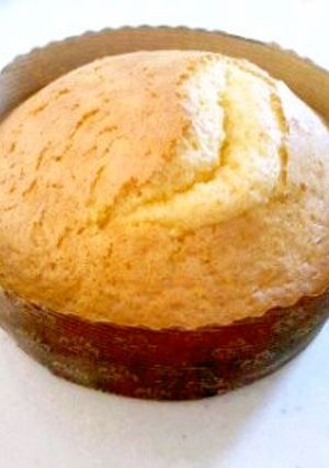 *簡単スポンジケーキ*-レシピのメイン写真