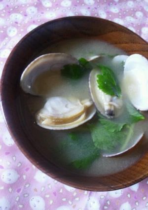 プロの味！！あさりのお味噌汁-レシピのメイン写真