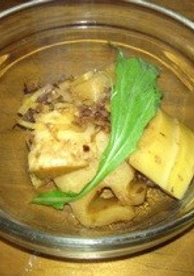 筍の土佐煮〜生姜を効かせて-レシピのメイン写真