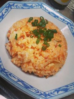 たくあんが美味しい♡*キムチ炒飯*-レシピのメイン写真