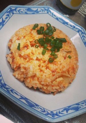 たくあんが美味しい♡＊キムチ炒飯＊-レシピのメイン写真
