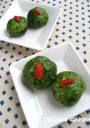 ほうれん草の一口饅頭-レシピのメイン写真