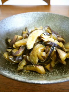【簡単レシピ】茄子のニンニク味噌炒め♪-レシピのメイン写真