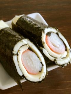 お弁当に♪チーズカニカマ海苔-レシピのメイン写真