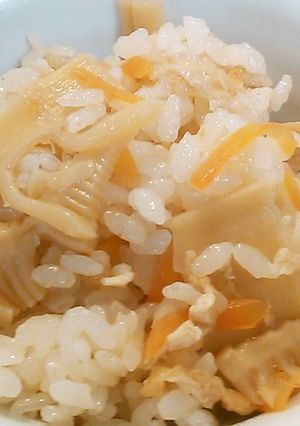 超簡単＊味がしみて美味＊たけのこご飯♪-レシピのメイン写真