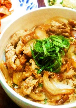 豚のさっぱり梅塩麹丼-レシピのメイン写真
