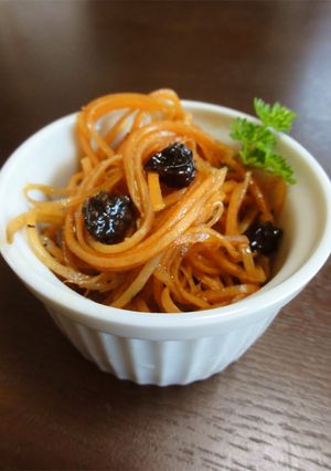 簡単★カフェ風★にんじんシリシリ-レシピのメイン写真