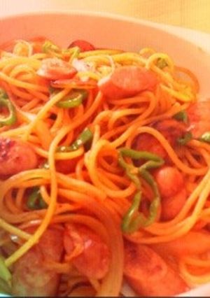 香ばしいナポリタン-レシピのメイン写真