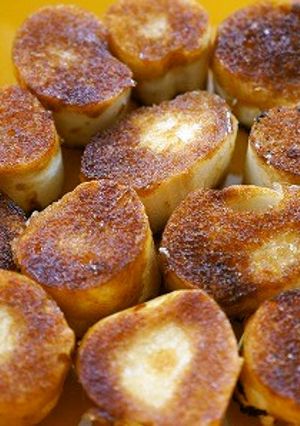 フライパンで簡単！麩のこんがりスイーツ-レシピのメイン写真