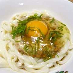 簡単っ！納豆卵かけうどん-レシピのメイン写真