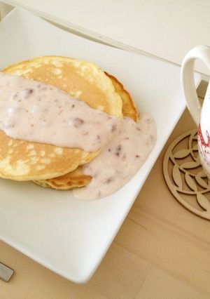 超簡単☆ダノンビオで手軽にホットケーキ-レシピのメイン写真