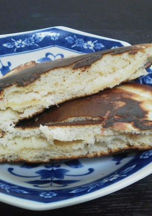 かんたんヘルシーパンケーキ-レシピのメイン写真