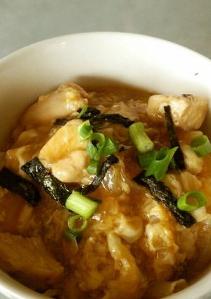 あんかけ親子丼-レシピのメイン写真