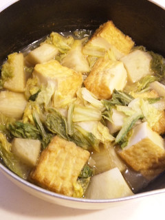 里芋と白菜と絹揚げの煮物-レシピのメイン写真