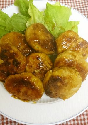 筍のとろ～りふわふわつくね　甘酢あんかけ-レシピのメイン写真