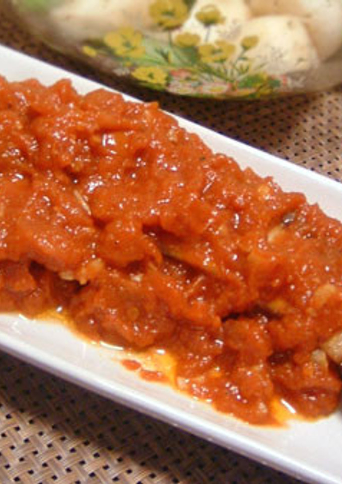 ぶりの照り焼き　トマトソースがけ-レシピのメイン写真