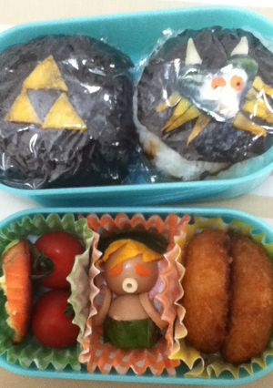 キャラ弁　ゼルダ（デクナッツ）-レシピのメイン写真
