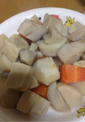 里芋・高野豆腐の煮物-レシピのメイン写真