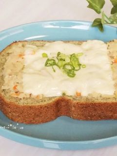 食物繊維たっぷりのおからトースト-レシピのメイン写真