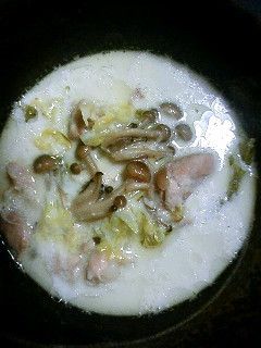 春キャベツと鶏肉のミルク煮-レシピのメイン写真