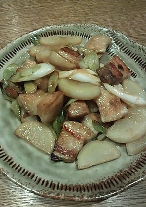 豚バラ甘口炒め-レシピのメイン写真