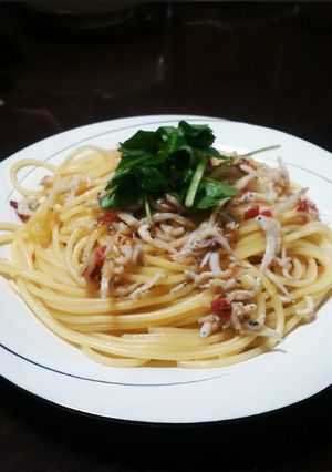 簡単＊しらす梅パスタ＊-レシピのメイン写真