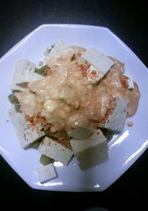 ナスと豆腐の和風オイマヨサラダ-レシピのメイン写真