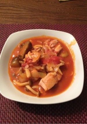 チキンのトマト煮込み-レシピのメイン写真