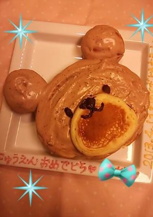 かわいいくまさんのケーキ☆-レシピのメイン写真