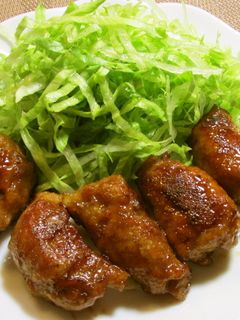 簡単!新玉ねぎの肉巻・甘辛炒め-レシピのメイン写真