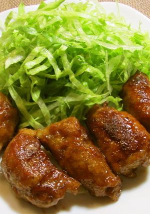 簡単!新玉ねぎの肉巻・甘辛炒め-レシピのメイン写真
