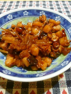 たこの佃煮-レシピのメイン写真