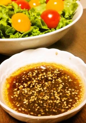 ☺簡単♪和風生姜ドレッシングの作り方☺-レシピのメイン写真